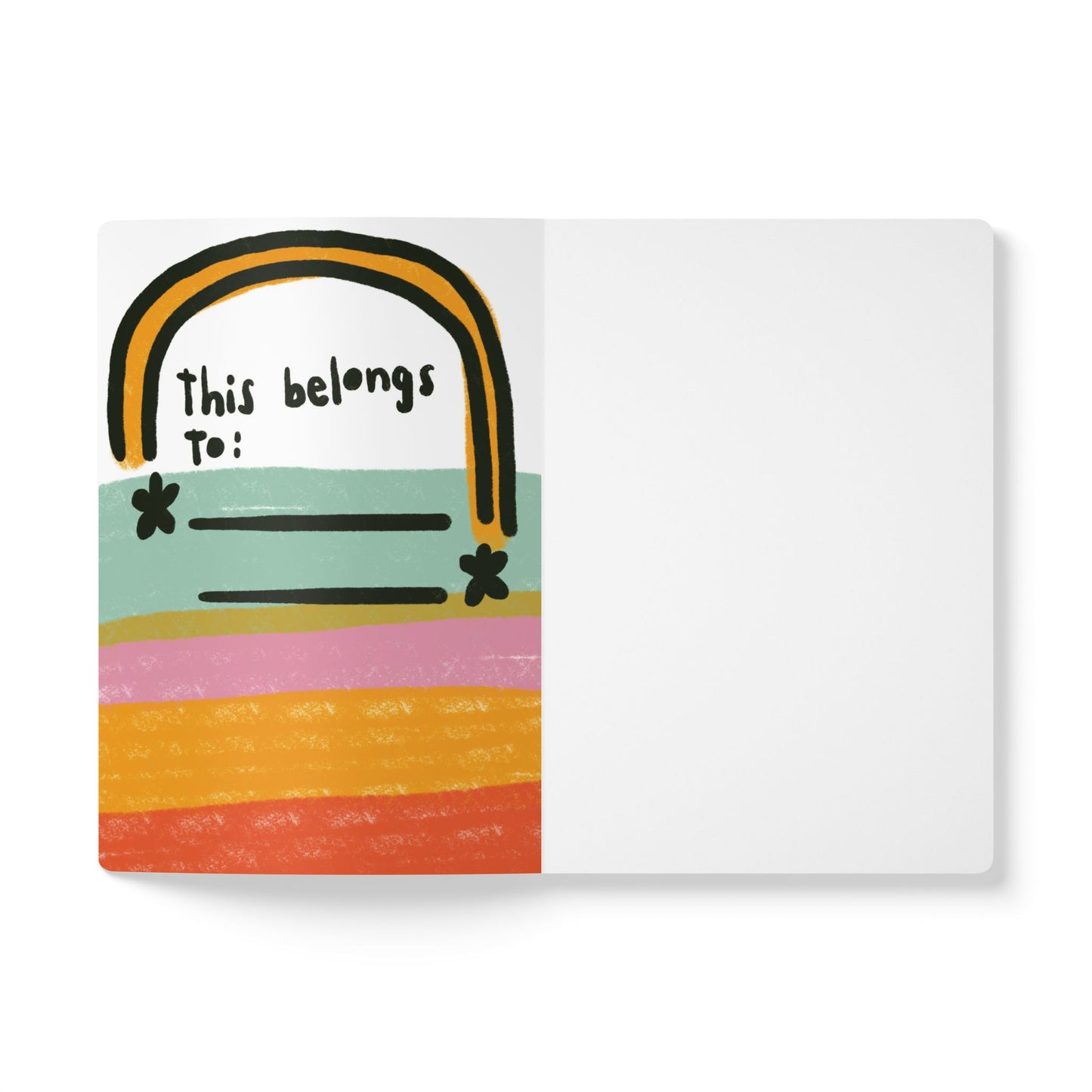Retro Vibes Softcover Journal