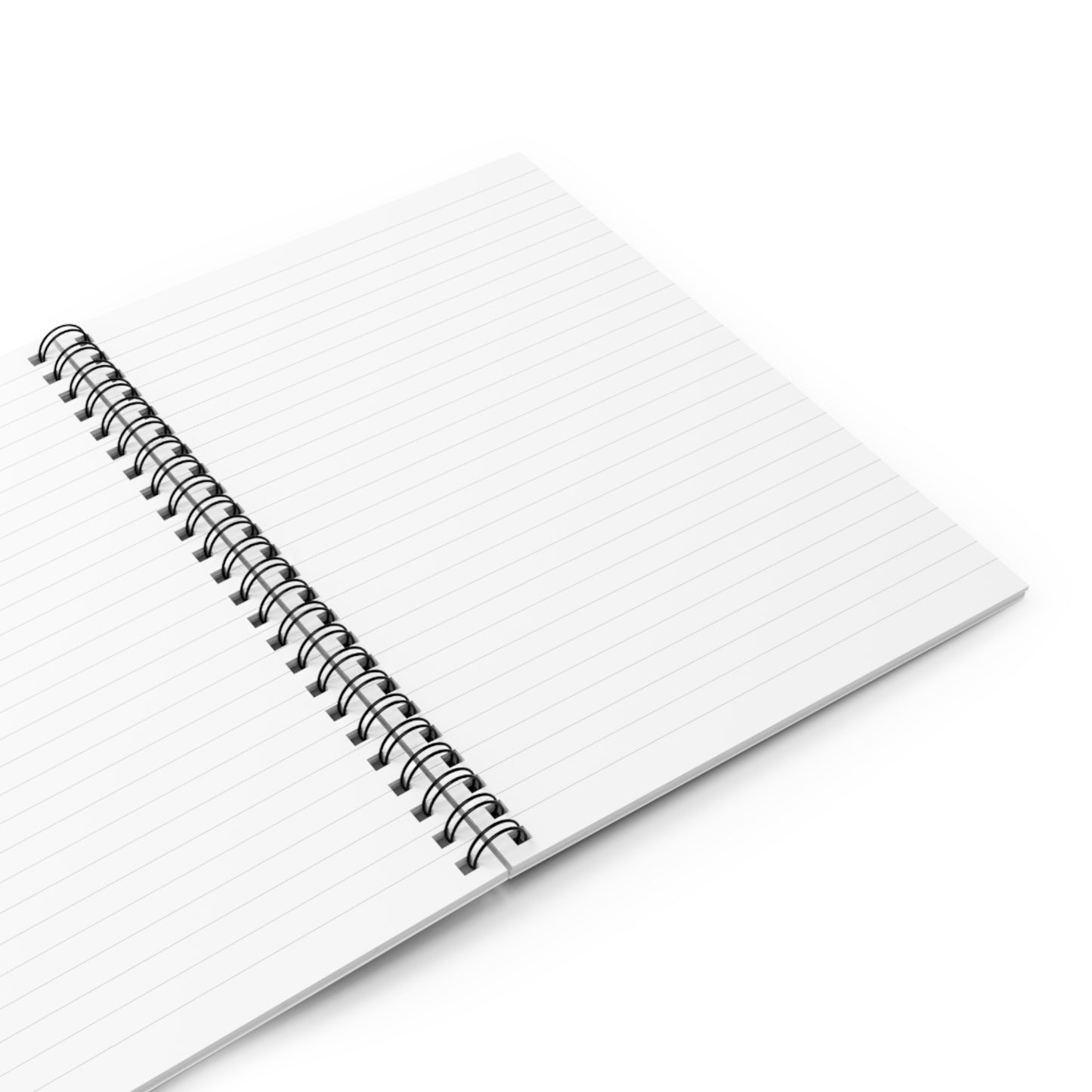 Abstract Floral Spiral Notebook