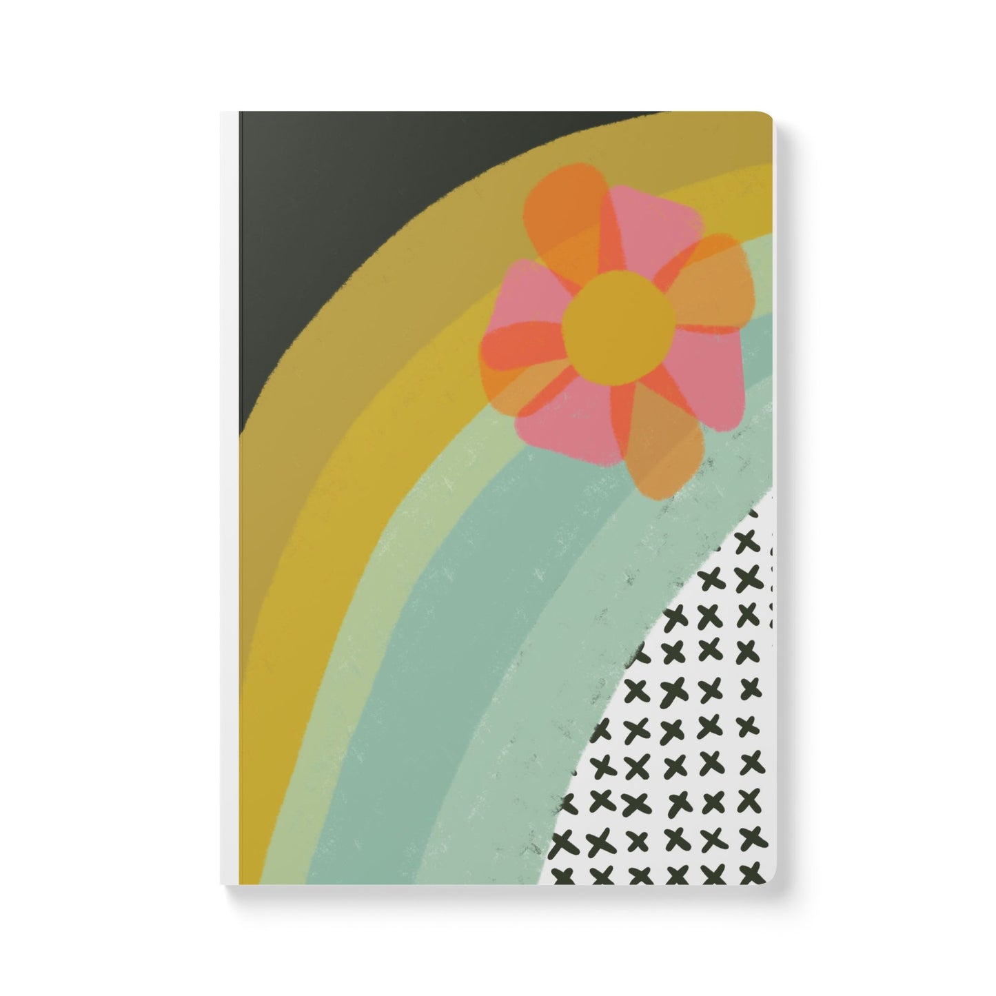 Retro Vibes Softcover Journal
