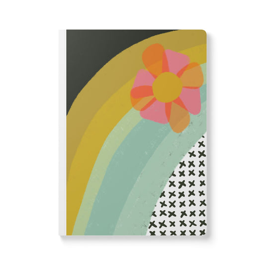 Retro Vibes Softcover Journal